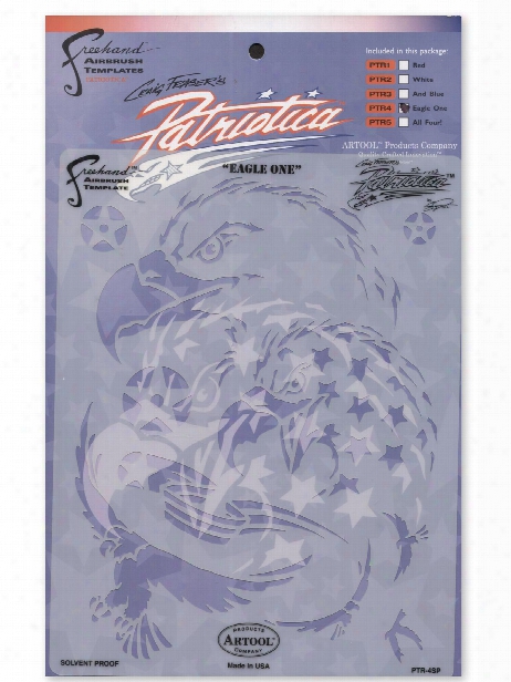 Patriotica Eagle One Freehwnd Airbrush Template By Craig Fraser Template
