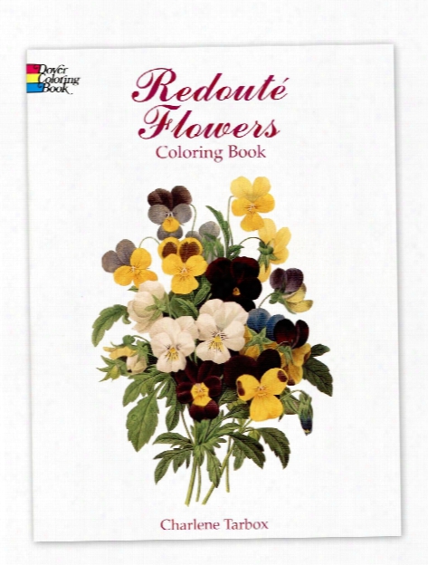 Redoute Flowers Coloring Book Redoute Flowers Coloring Book