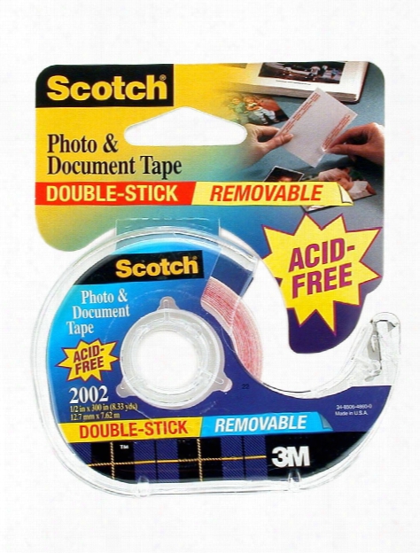 Removable Photl & Document Tape 1 2 In. X 300 In. Roll