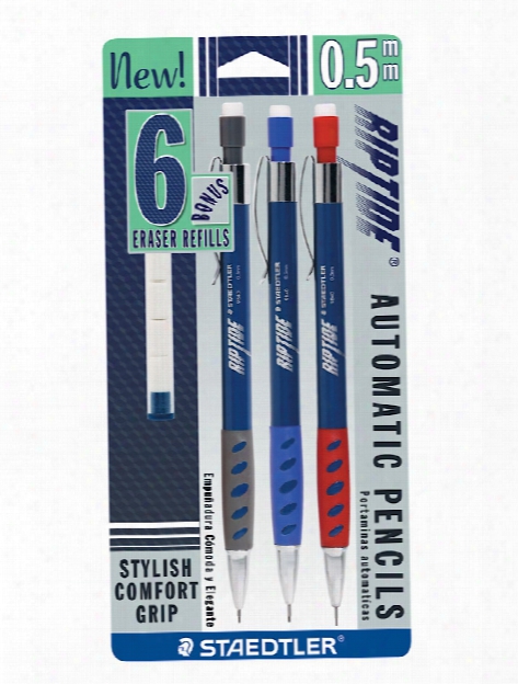 Riptide Mechanical Pencil Sets 0.5 Mm Set Of 3