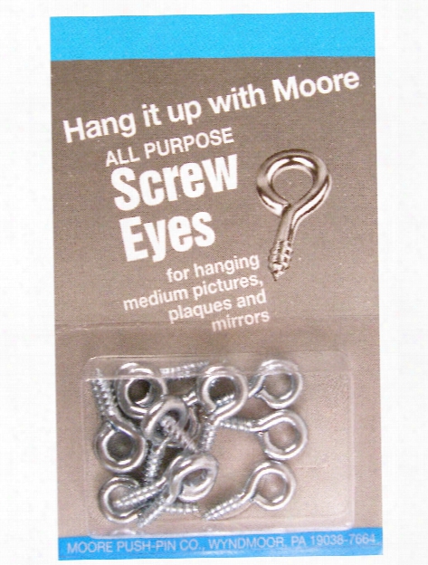 Screw Eyes Large Pack Of 6