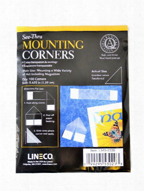 See-thru Mounting Corners Pack Of 100