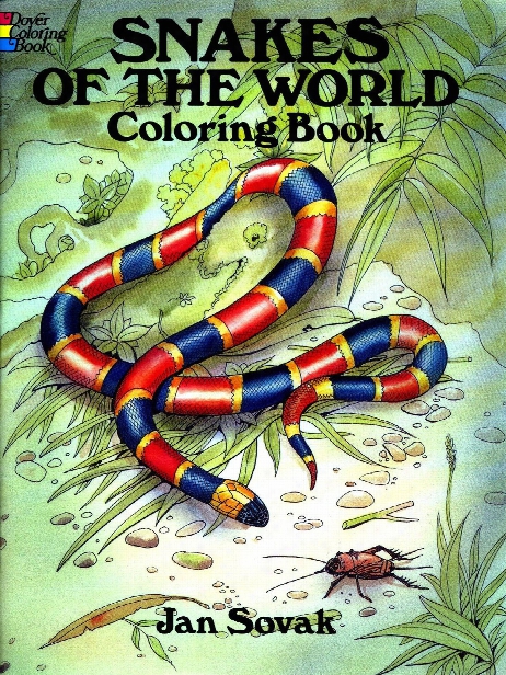 Snakes Of The World Coloring Book Snakes Of The World Coloring Book