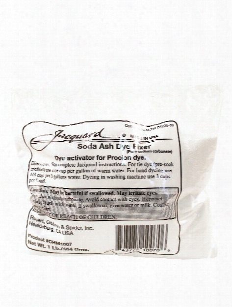 Soda Ash Dye Fixer 1 Lb.