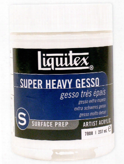 Super Heavy Gesso 8 Oz.