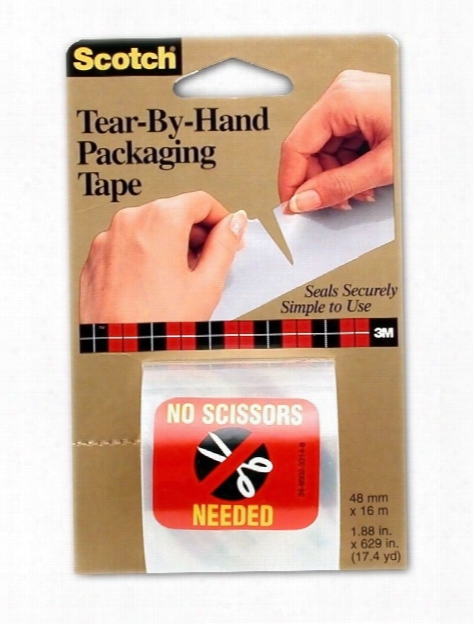 Tear-by-hand Packaging Tape 2 In.