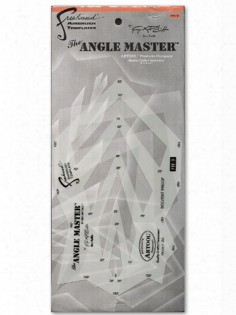 The Angle Master Freehand Airbrush Template Template