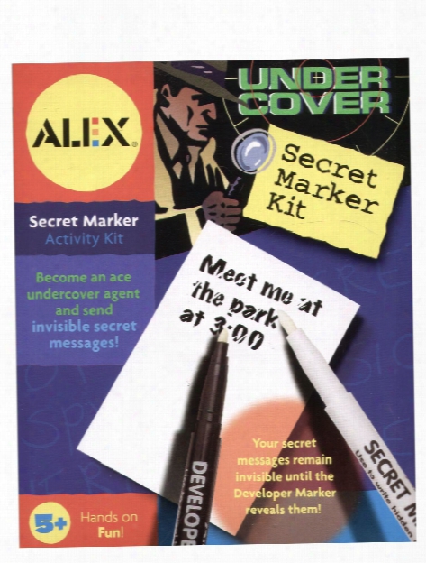 Under Cover Secret Marker Kit Each