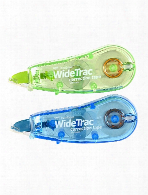 Widetrac Correction Tape 1 3 In. X 236 In. Pack Of 2