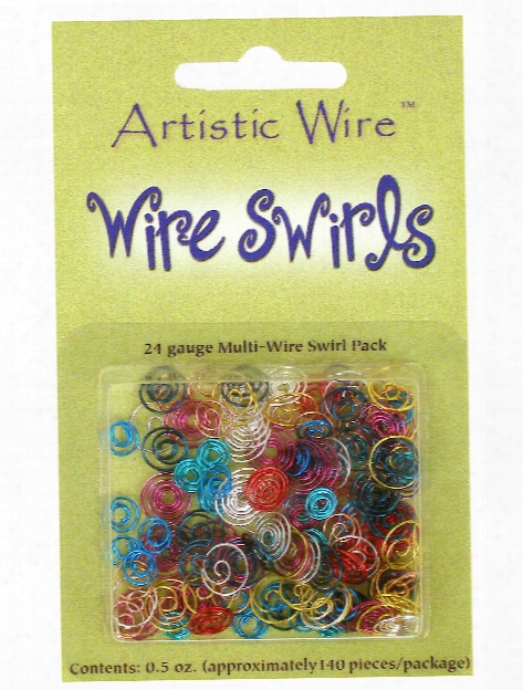 Wire Swirls Earthtones Pack Of 140