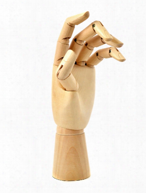 Wood Hand Manikins Adult Female Right Hand