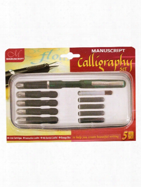 5 Nib Calligraphy Set 5 Nib Placed