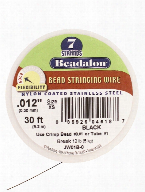 7 Strand Bead Stringing Wire Satin Copper .012 In. (0.30 Mm) 30 Ft. Spool