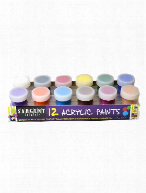 Acrylic Paint Sets Basic Set Of 12