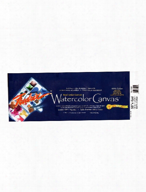 Archival Watercolor Canvas Roll 58 In. Xx 6 Yd.