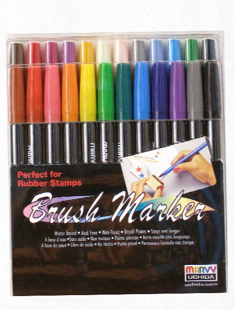 Brush Marker Set Of 12