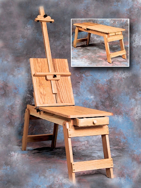 Caballo Easel Bench Easel