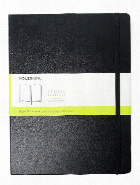 Classic Hard Cover Notebooks Black 3 1 2 In. X 5 1 2 In. 192 Pages, Squared