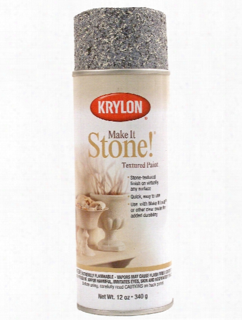 Coarse Stone Textured Spray Paint Charcoal Sand