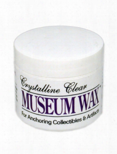 Crystalline Clear Museum Wax 4 Oz.