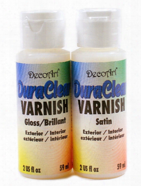 Duraclear Poly Varnishes Satin 2 Oz.