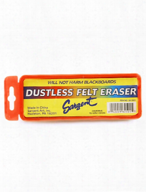 Dustless Felt Eraser Dustless Felt Eraser 2 In. X 5 In. X 1 In.