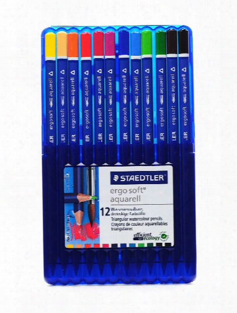 Ergosoft Watercolor Pencils Set Of 24