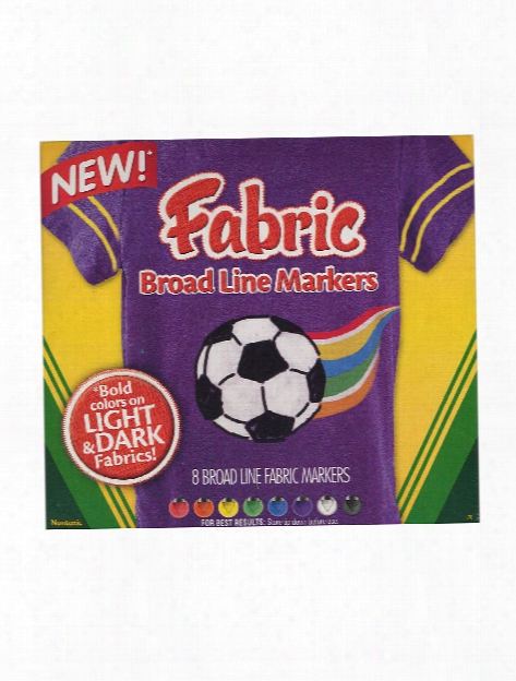 Fabric Markers Fine Line Pack Of 10