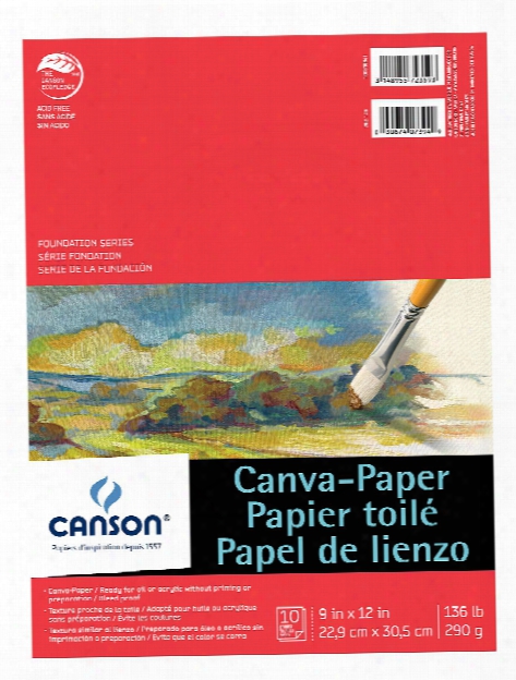 Foundation Canva-paper Pad 9 In. X 12 In.