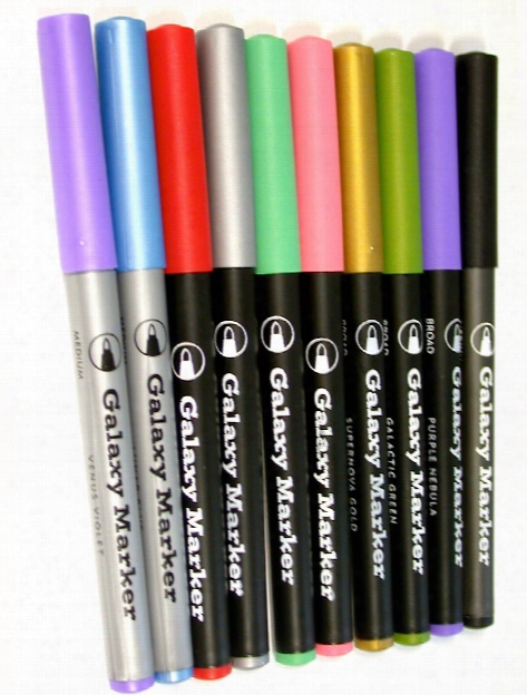 Galaxy Markers Green Broad Point