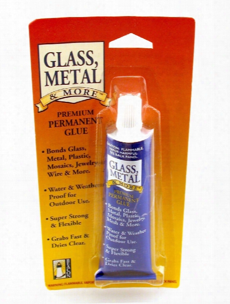 Glass, Metal And More Premium Permanent Glue 2 Oz.