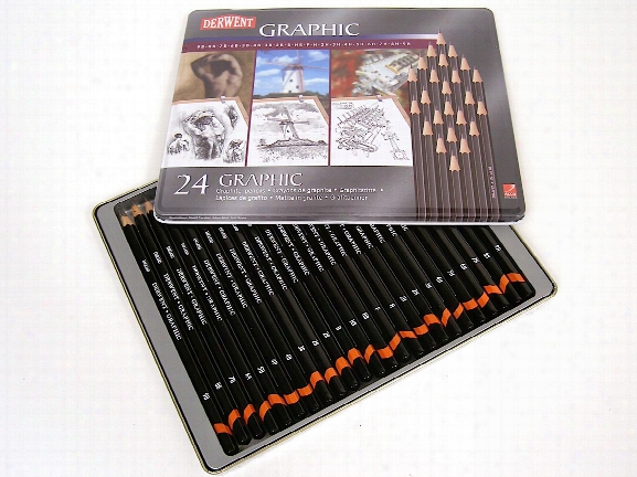 Graphic Graphite Pencils Set Graphic Set
