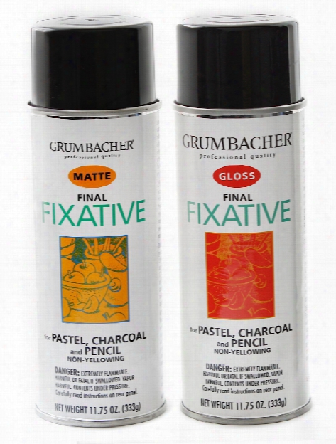 Hard Final Spray Fixative Matte 11.75 Oz.