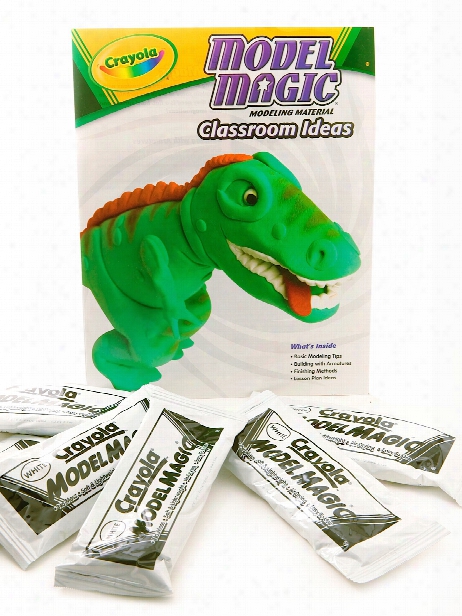 Model Magic Air Dry Modeling Clay Classpack White 1 Oz. Pack Of 75