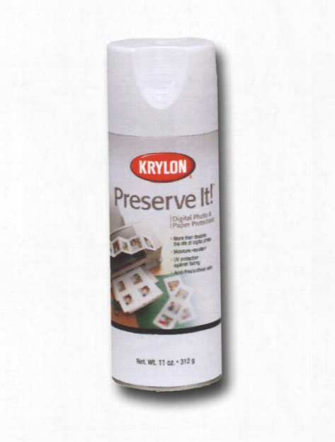 Preserve It Paper Protectant 11 Oz. Clear Matte