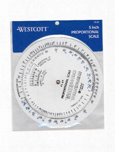 Proportional Scale 8 In. Diameter