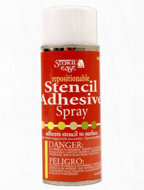 Repositionable Stencil Adhesive Spray 4.4 Oz.