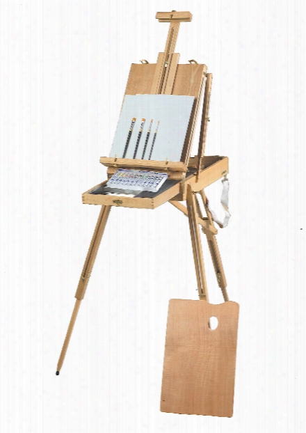 Rivera Sketch Box Easel And Painting Kits Acrylic Kit