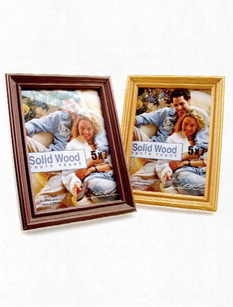 Solid Wood Frame Walnut 8 In. X 10 In.