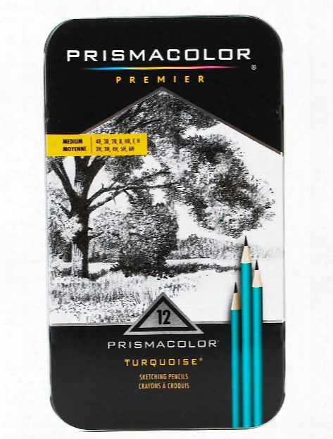 Turquoise Pencil Sets Sketch Set Of 12