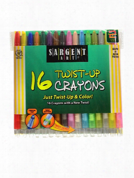 Twist Up Crayons Pack Of 16