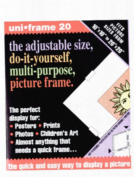 Uni-frame 20 Acrylic Frame Kit Frame Kit