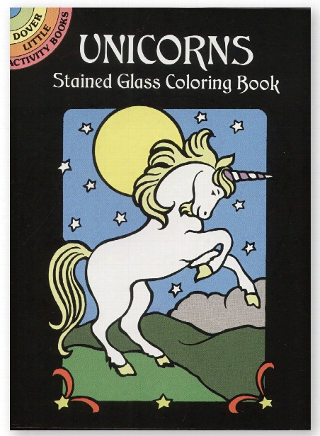 Unicorns Stained Glass Coloring Book Unicorns Stained Glass Coloring Book