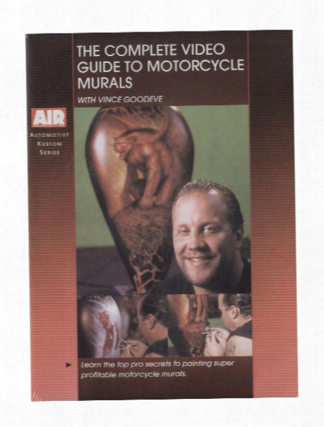 Vince Goodeve Complete Video Guide To Motorcycle Murals Dvd Each