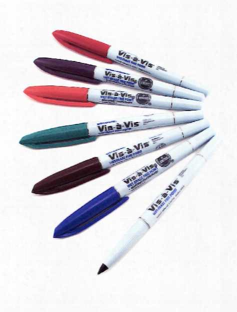 Vis-a-vis Markers Black