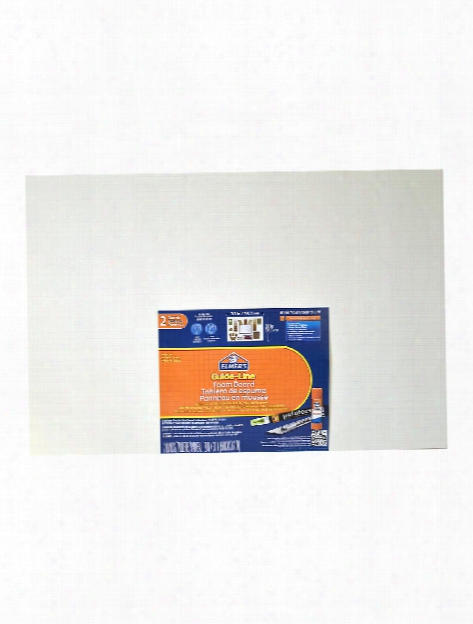 White Guideline Foamboard 20x30 Pk 2 20 In. X 30 In. Pack Of 2