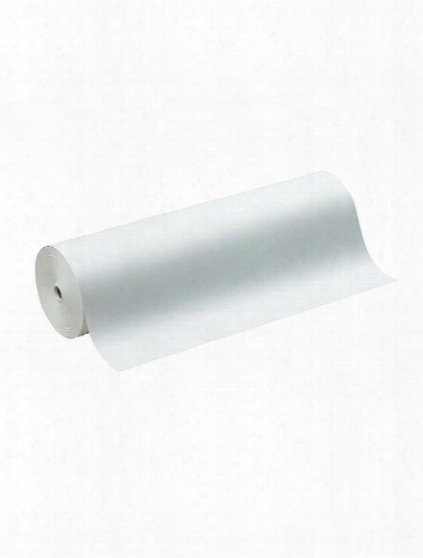 White Kraft Wrapping Rolls 18 In. X 1000 Ft. Roll White