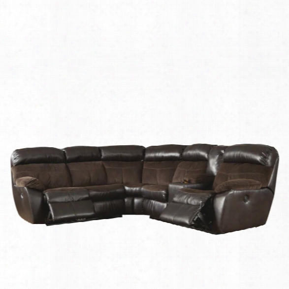 Ashley Berneen 2 Piece Sectional In Coffee