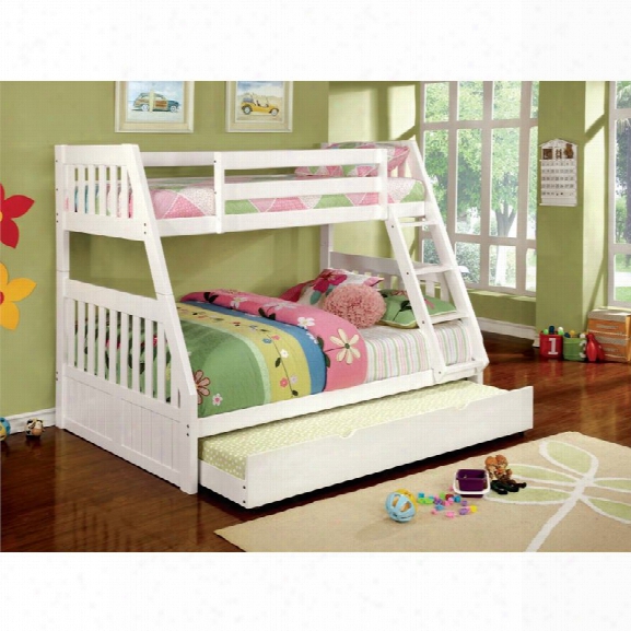 Furniture Of America Emmet Twin Over Full Bunk Bed