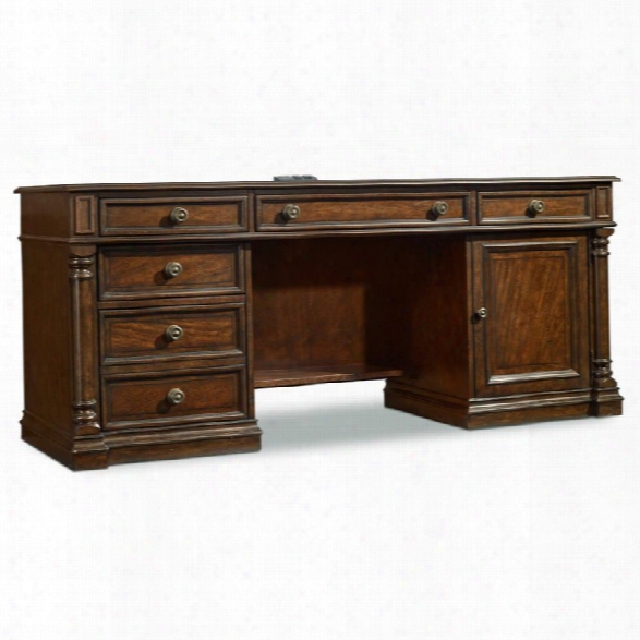 Hooker Furniture Leesburg Computer Desk In Mahogany